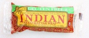 Amy's Gluten Free Indian Aloo Mattar Wrap