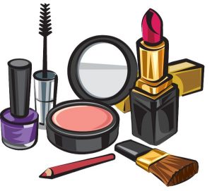 Clip Art of Beauty Products