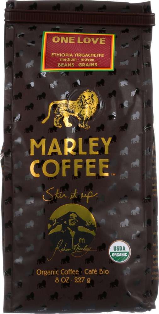 Marley Coffee Organic Whole Bean Coffee