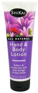 A picture Shikai brand hand and body lotion