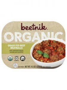 Beetnik Organic Grass Fed Beef Meatballs: USDA Organic