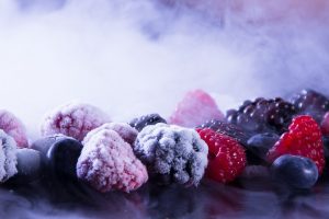 Berries are a great frozen food option to sell.