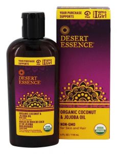 Desert Essence Organic Coconut and Jojoba Oil