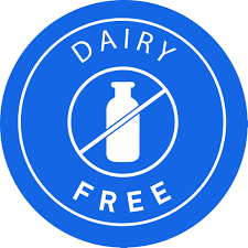 dairy-free label