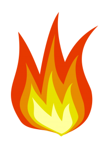 An illustration of fire.