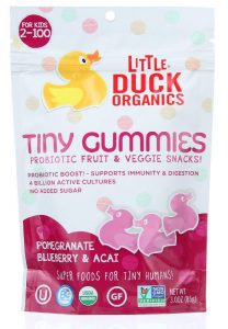 Little Duck Organics Tiny Gummies (Pomegranate, Blueberry and Acai)