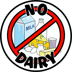 no dairy products list