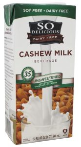 So Delicious Cashew Milk