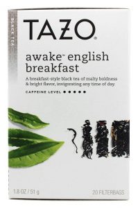 Tazo Awake English Breakfast black tea.