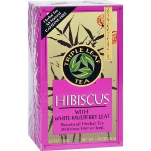 Triple Leaf Teas Hibiscus with White Mulberry Leaf Tea