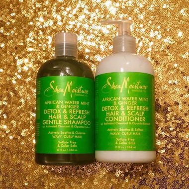 Shea Moisture African Water Mint and Ginger Shampoo/Conditioner