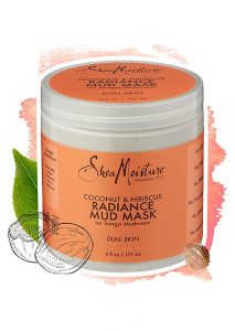 Shea Moisture Coconut and Hibiscus Radiance Mud Mask