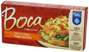 Boca Spicy Chik'n Veggie Patties (totally vegan!)