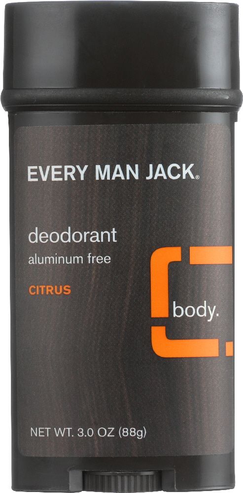 Every Man Jack Deodorant, Citrus 