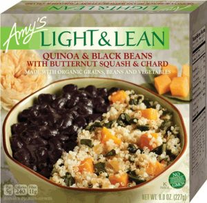 Amy's Light and Lean Quinoa and Black Beans