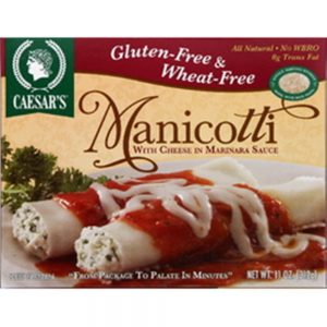 Caesar's Gluten-Free Manicotti