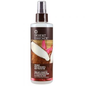 Desert Essence defrizzer and heat protectant