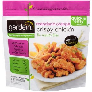 Gardein Mandarin Orange frozen Crispy Chick'n: a 100% vegan food!
