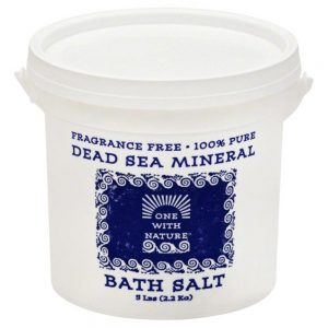 One With Nature dead sea bath salts