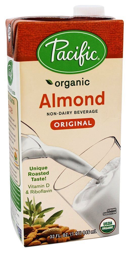 Pacific Foods Organic Almond Non-Dairy Beverage, Unsweetened Original
