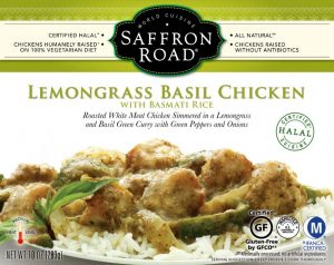 Saffron Road Lemongrass Basil Chicken with Basmati Rice