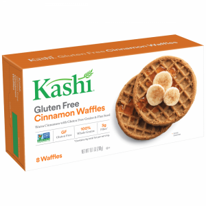 Kashi Gluten-Free Cinnamon Waffles