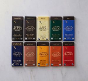 10 Green and Black's Organic Chocolate Bars