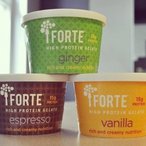 3 kinds of Forte gelato
