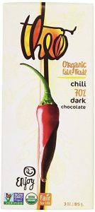 Theo Spicy Chili Organic Fair Trade Dark Chocolate (70 percent cacao)