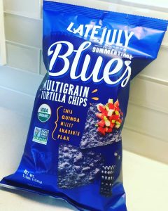 Late July blue corn chips