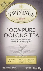 twinings 100% pure oolong tea