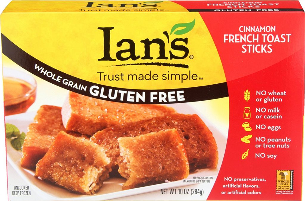 Ian's Cinnamon French Toast Sticks 