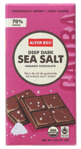 Alter Eco Deep Dark Sea Salt Chocolate 