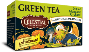 Celestial Seasonings Green and White Mandarin Orchard Decaf Tea