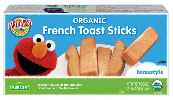 Earth's Best Organic French Toast Sticks