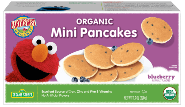 Earth's Best Organic Mini Pancakes (Blueberry)