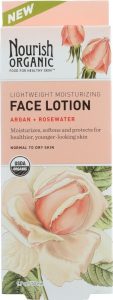 Nourish Organic face lotion