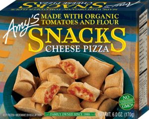 Amy's cheese pizza snacks