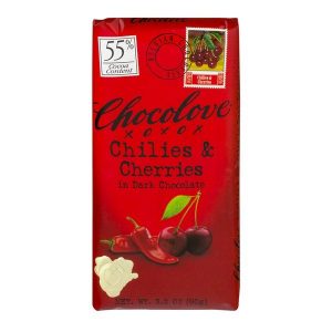 Chocolove Chilies and Cherries in Dark Chocolate