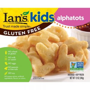 Ian's Kids Alphatots potatoes 