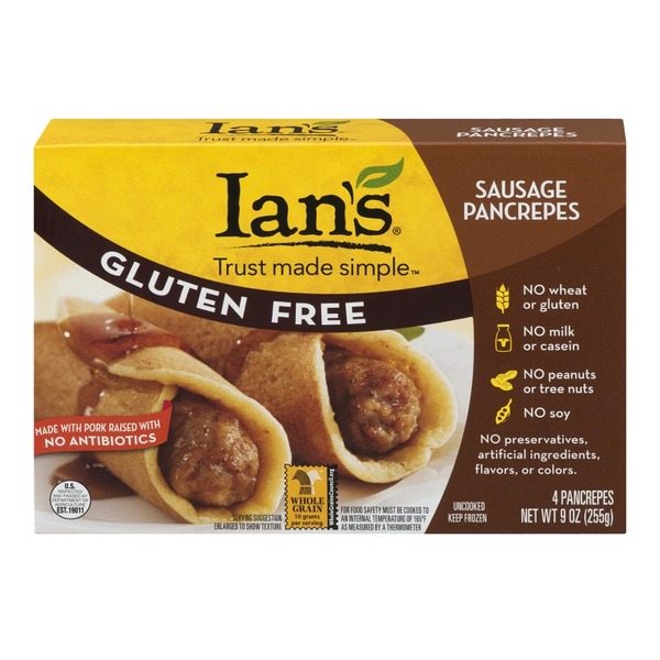 Ian's Gluten-Free Sausage Pancrepes