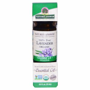 Nature's Answer organic essential oil lavender