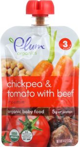 plum organics chick pea and beef baby food wholesale