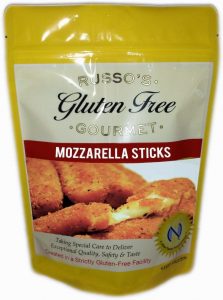 Russo's Gluten-Free Gourmet Mozzarella Sticks