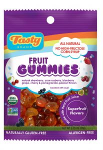 Tasty Brand Organic Fruit Gummies: SuperFruit