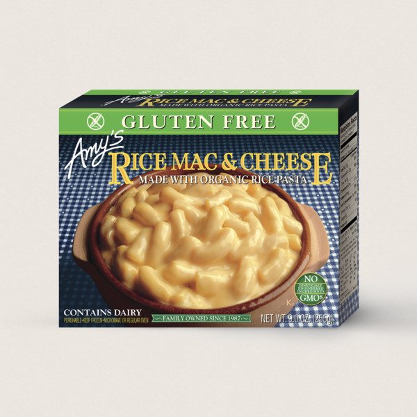 Amy’s Frozen Food: Gluten-Free