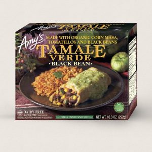 Amy's Black Bean Tamale Verde