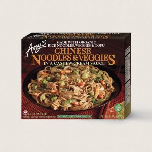 Amy's Chinese Noodles and Veggies