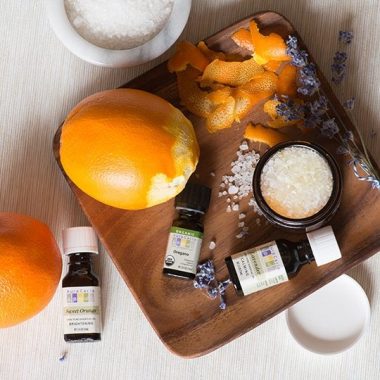 Diffusion Salts with Oregano and Sweet Orange Essential Oils