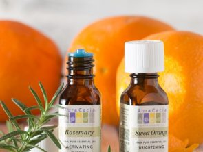 Diffusion with Rosemary and Sweet Orange Essential Oils